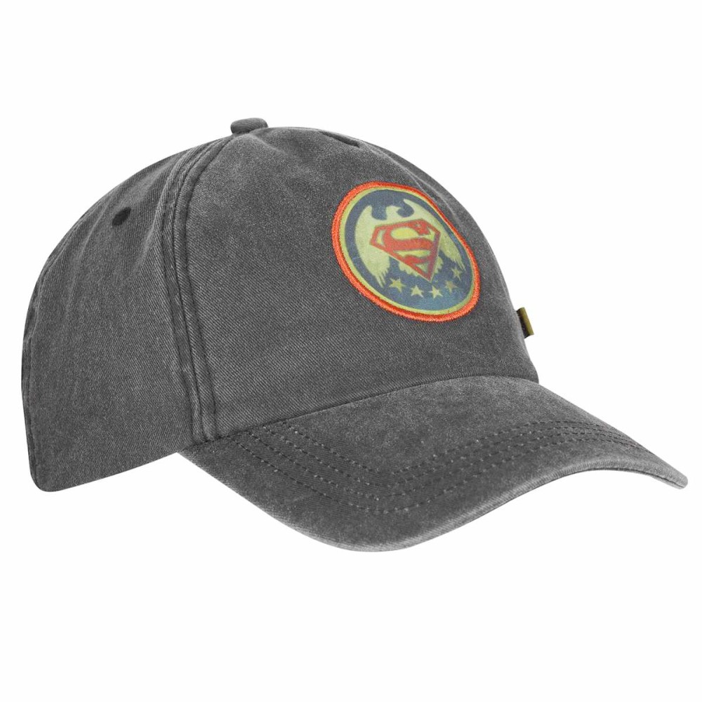 DC Comics Superman - Vintage Wash Baseball cap - Grau